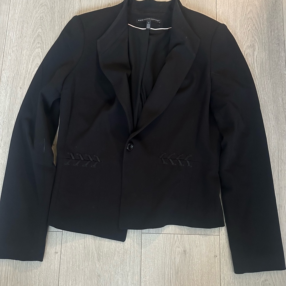 White House Black Market Classic Black Blazer